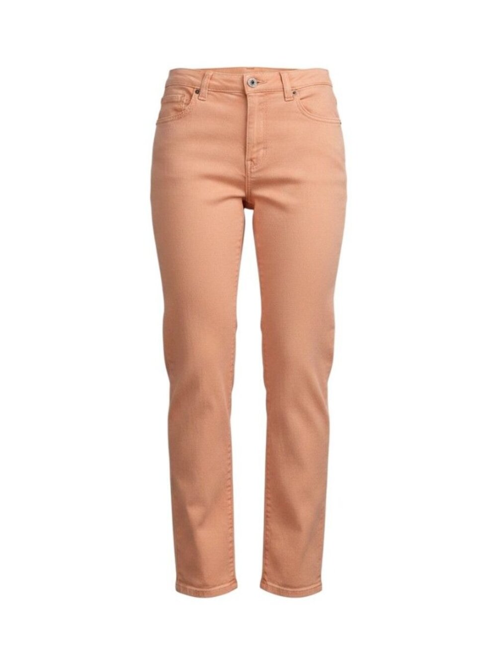 Gloria Vanderbilt Amanda Peach Straight Leg Jeans Womens Size 8